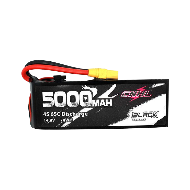 CNHL Black Series 5000mAh 14.8V 4S 65C XT90 LiPo Battery [DG]
