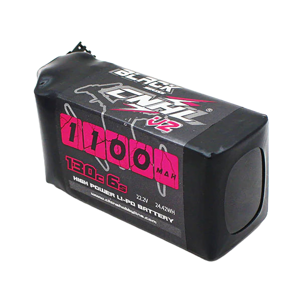 CNHL Black Series V2.0 1100mAh 22.2V 6S 130C XT60 LiPo Battery [DG]
