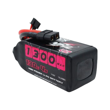 CNHL Black Series V2.0 1300mAh 14.8V 4S 130C XT60 LiPo Battery [DG]