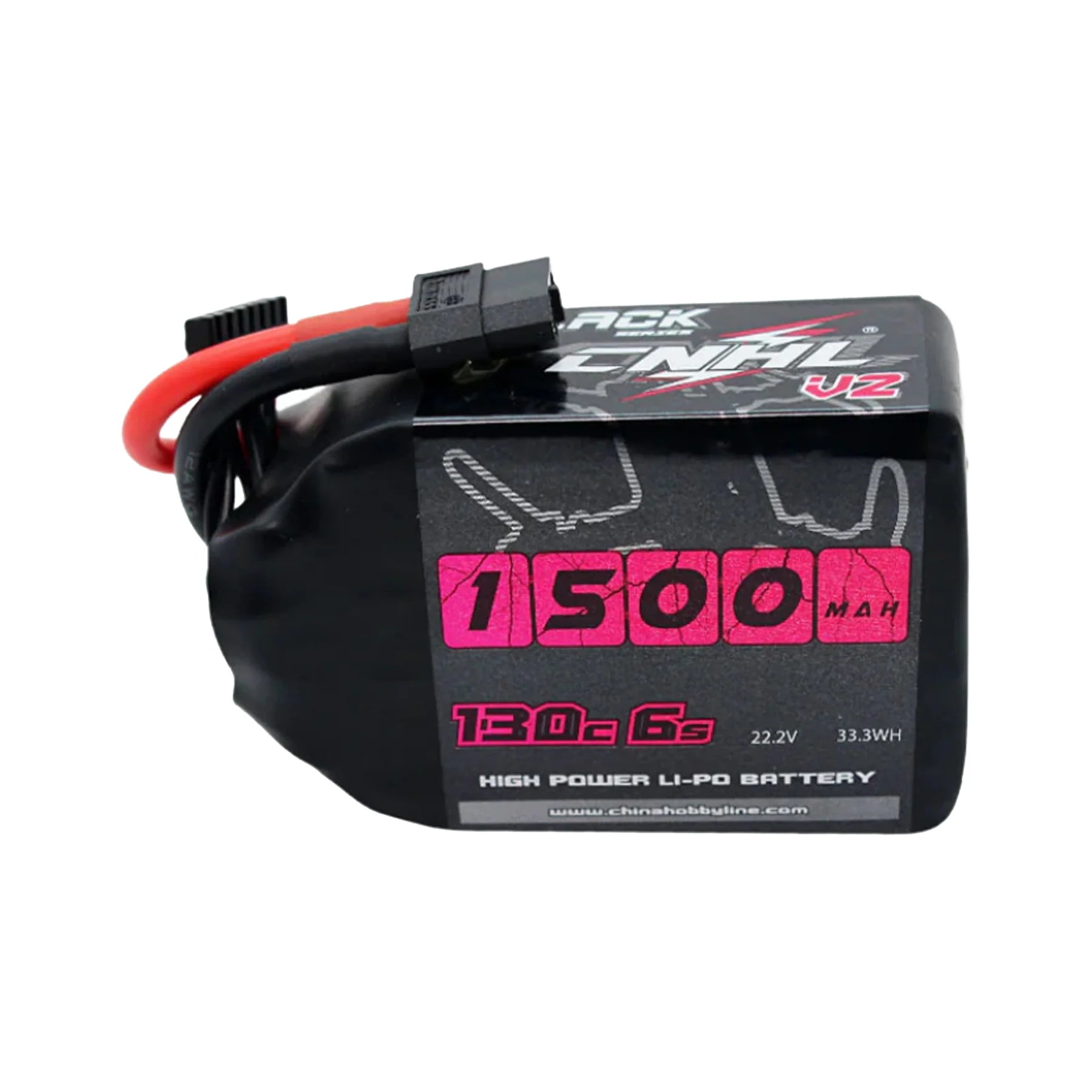 CNHL Black Series V2.0 1500mAh 6S battery - dark mode image 2