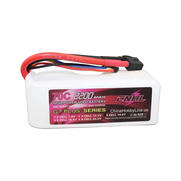 CNHL G+Plus 2200mAh 14.8V 4S 70C XT60 LiPo Battery [DG]