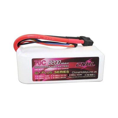 CNHL G+Plus 2200mAh 14.8V 4S 70C XT60 LiPo Battery [DG]