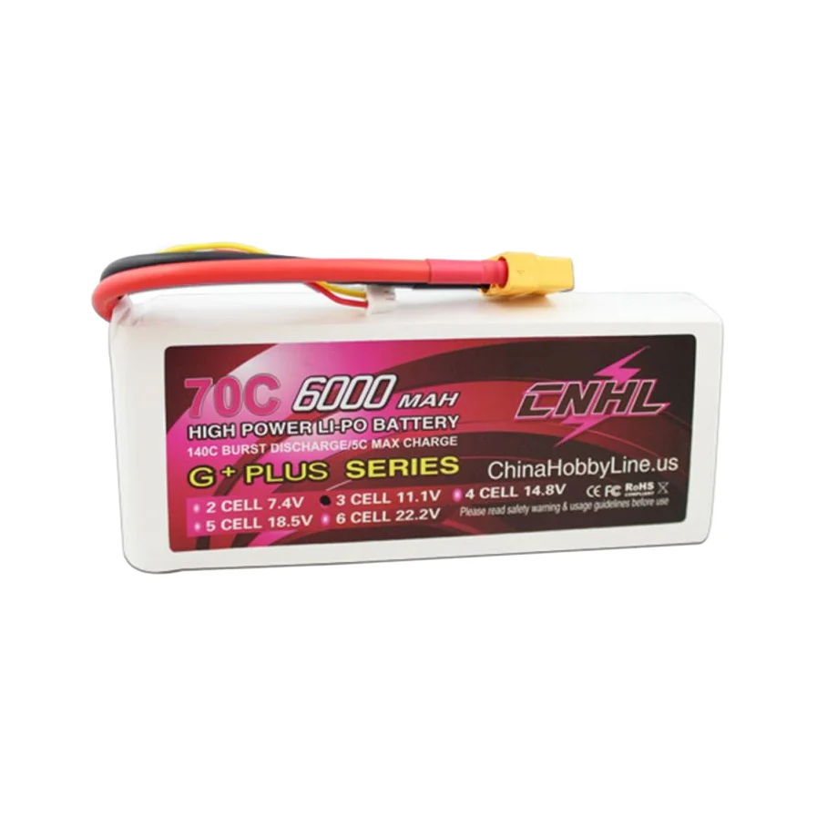 CNHL G+Plus 6000mAh 3S Battery – dark mode image 1