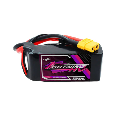 CNHL Lightning 2400mAh 15.2V 4S 120C XT60 LiHV Battery Shorty [DG]