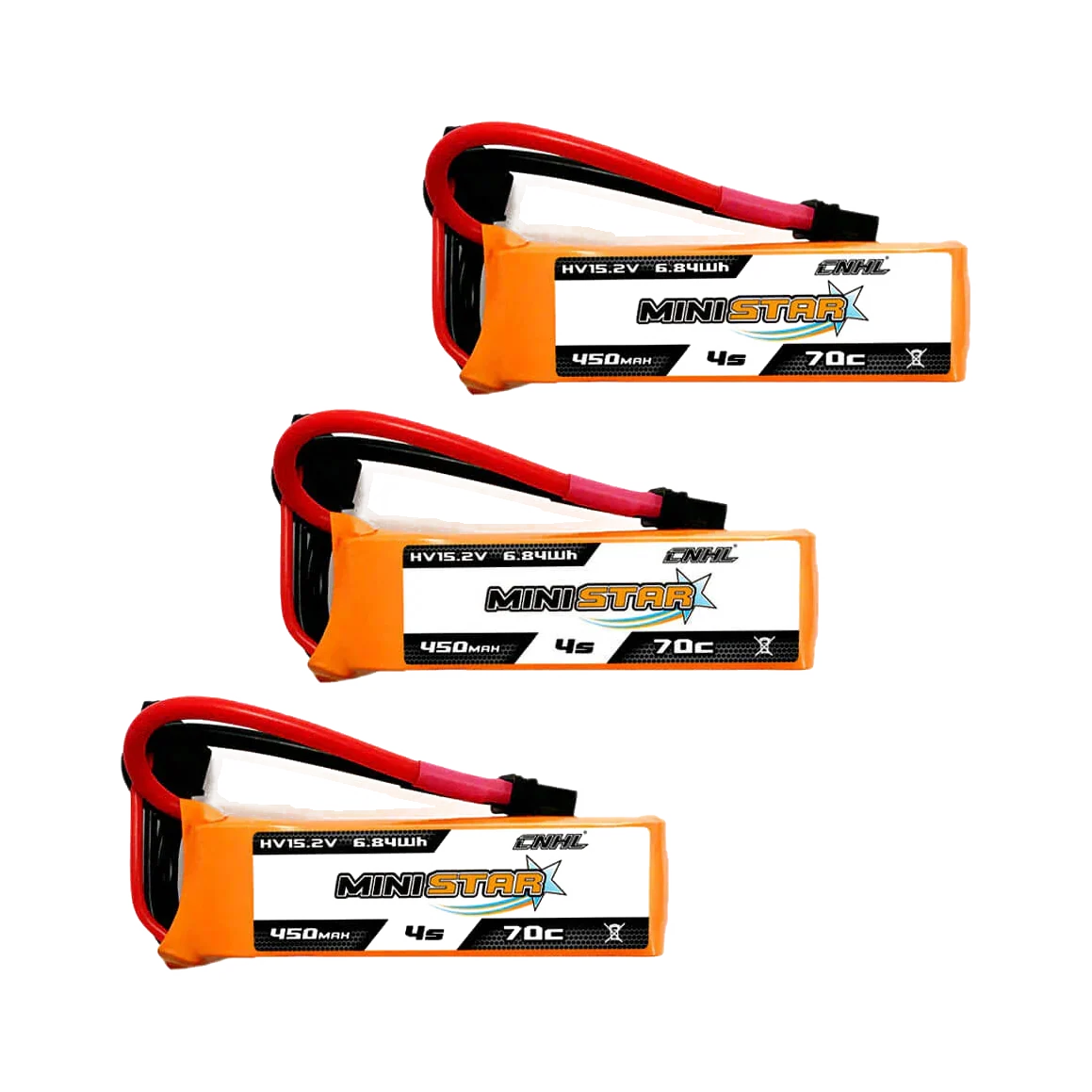 CNHL MiniStar 450mAh 4S LiHV Battery – dark mode image 1