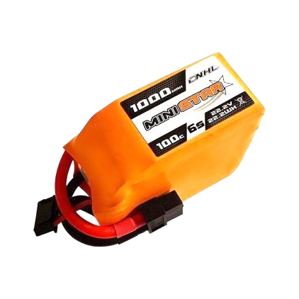 Chinahobbyline CNHL Ministar 1000mAh 6s 100c Lipo Battery [DG]