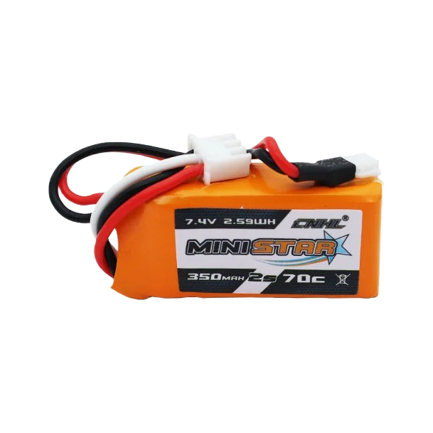 CNHL MiniStar 350mAh 2S Molex battery dark-mode product image