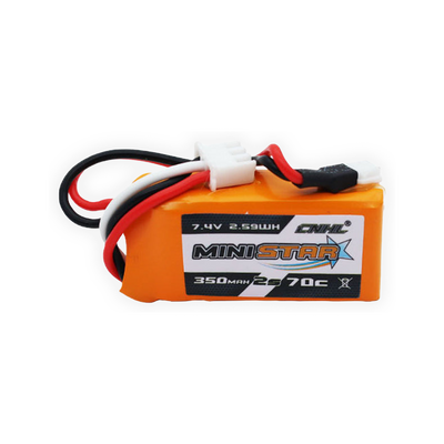 CNHL MiniStar 350mAh 2S 70C for FMS FCX18 & FCX24 Molex Battery [DG]
