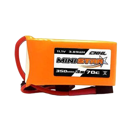 Chinahobbyline CNHL Ministar 350MAH 11.1V 3S 70C Lipo Battery (3 pack) [DG]