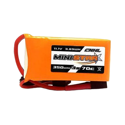 Chinahobbyline CNHL Ministar 350MAH 11.1V 3S 70C Lipo Battery (3 pack) [DG]