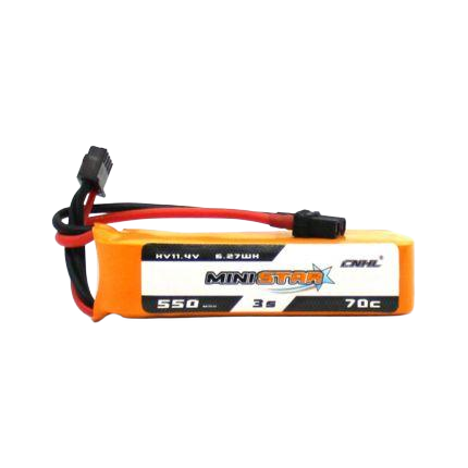Chinahobbyline CNHL Ministar 550MAH 11.4V 3S 70C HV Lipo Battery (3 Pack) [DG]