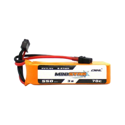 Chinahobbyline CNHL Ministar 550MAH 11.4V 3S 70C HV Lipo Battery (3 Pack) [DG]