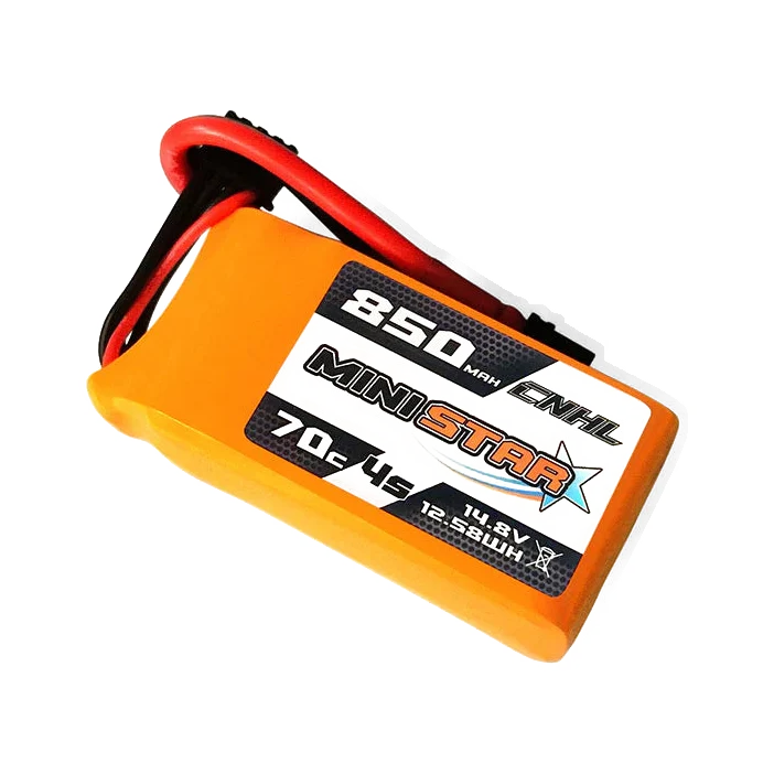 Chinahobbyline CNHL Ministar 850MAH 14.8V 4S 70C Lipo Battery [DG] dark mode product view 1