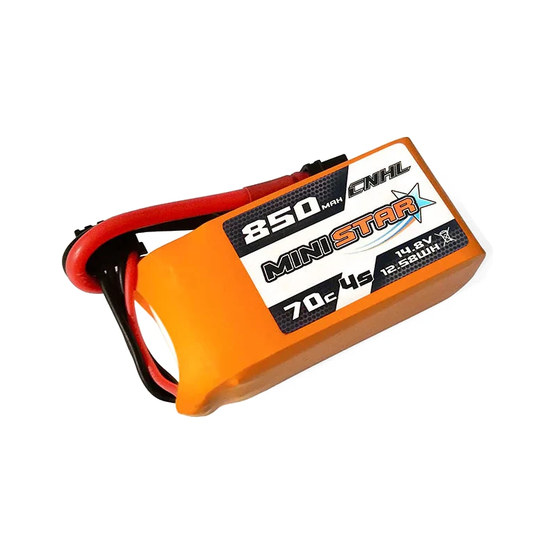 Chinahobbyline CNHL Ministar 850MAH 14.8V 4S 70C Lipo Battery [DG] dark mode product view 2