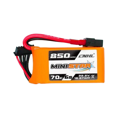 Chinahobbyline CNHL Ministar 850mAh 6s 70c Lipo Battery [DG]