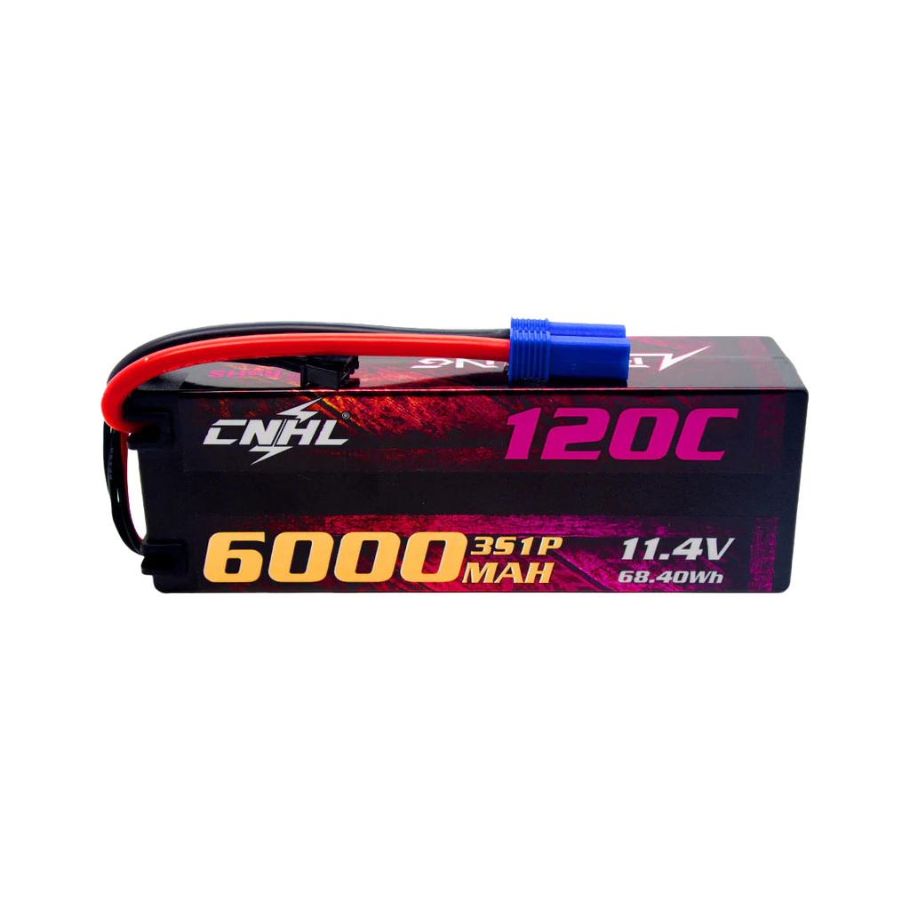 CNHL Racing Series 6000mAh 11.4V 3S 120C EC5 LiHV Battery Hard Case [DG]