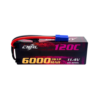 CNHL Racing Series 6000mAh 11.4V 3S 120C EC5 LiHV Battery Hard Case [DG]
