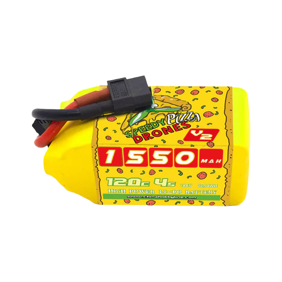CNHL Speedy Pizza 1550mAh 14.8V 120C 4S Lipo Battery [DG] - product view 1
