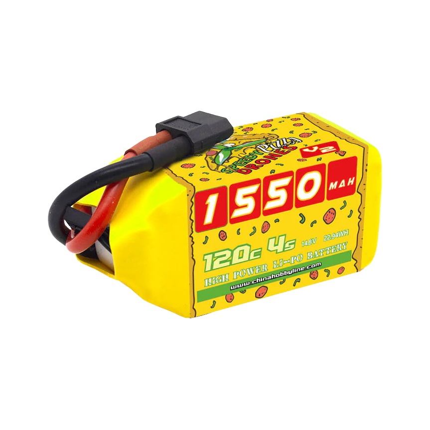 CNHL Speedy Pizza 1550mAh 14.8V 120C 4S Lipo Battery [DG] - product view 2