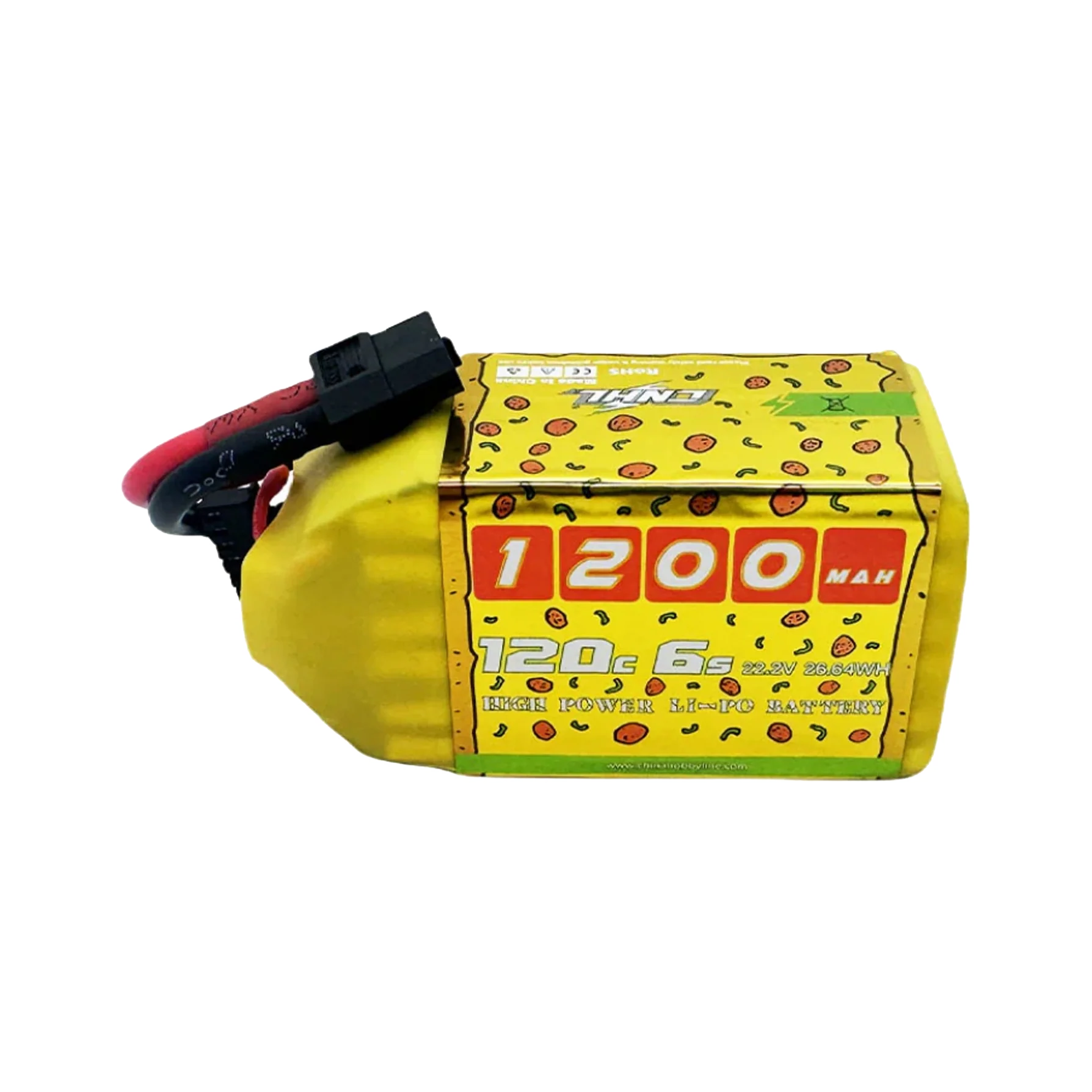 CNHL Speedy Pizza V2.0 1200mAh 6S battery - dark mode image 1