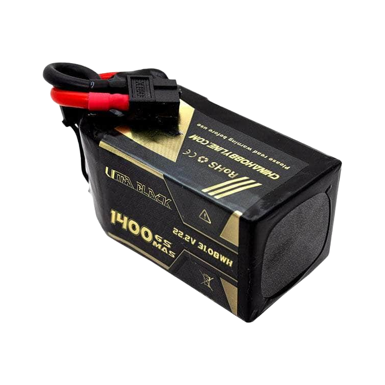 CNHL Ultra Black Series 1400mAh 22.2V 6S 150C XT60 LiPo Battery [DG]