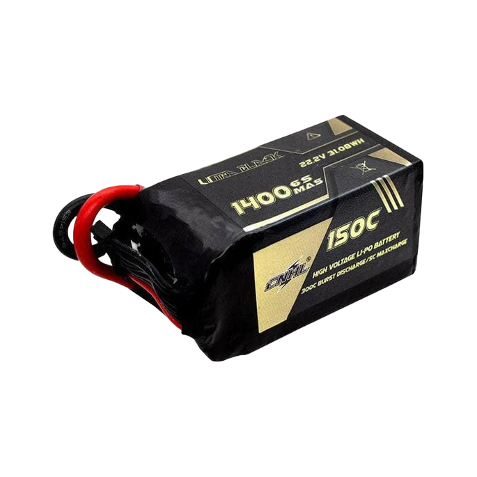 CNHL Ultra Black Series 1400mAh 22.2V 6S 150C XT60 LiPo Battery [DG]