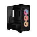 Corsair 3500X LX-R RGB iCUE LINK Mid-Tower PC Case — dark-mode product image