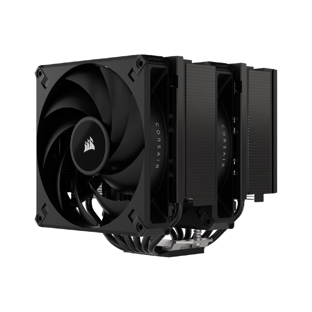 Corsair A115 High Performance CPU Air Cooler, 270w TDP LGA1700 / AM5. 2x AF140 Elite PWM Fan. 400-1600RPM 15-84CFM, .5 - 33.9 dBA. 5 Years Warranty CT-9010011-WW