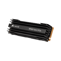 Corsair Force MP600 500GB NVMe PCIex4 Gen4 SSD 4950/2500 MB/s 550/420K IOPS 850TBW 1.7M hrs MTBF with Heatsink AES 256-bit Encryption 5yrs wty [PC]