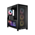 Corsair FRAME 4000D LCD RS ARGB case — transparent dark-mode product image 1