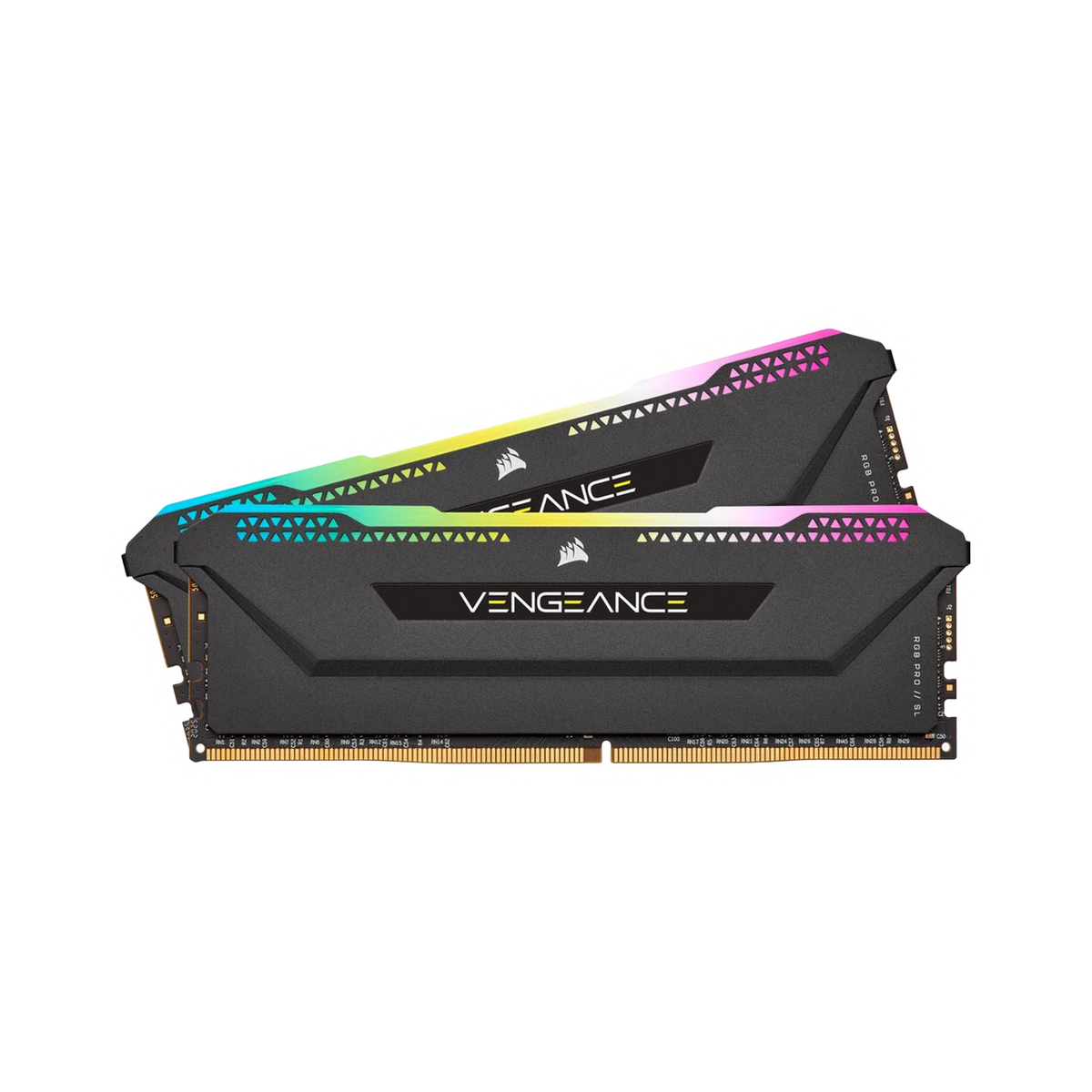 Corsair Vengeance RGB PRO SL 32GB (2x16GB) DDR4 3600Mhz C18 Black Heatspreader for AMD Desktop Gaming Memory CMH32GX4M2Z3600C18 [PC]