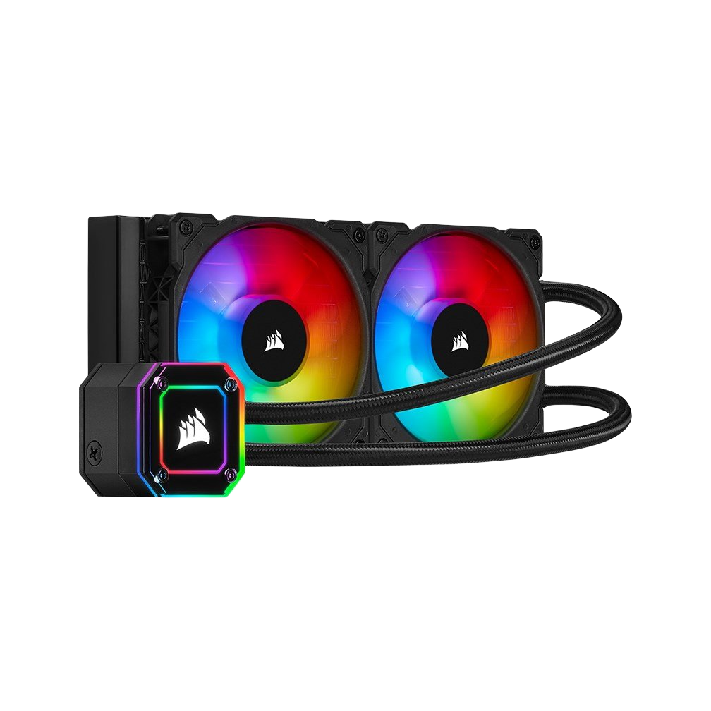 Corsair H115i Elite CAPELLIX 280mm Radiator, 2x ML140 RGB PWM Fans, Ultra Bright RGB Pump Head. Liquid Cooling, 5 Yrs Warranty [PC]
