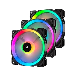 Corsair LL120 RGB 120mm RGB Fan - 3 Pk with Lighting Node Pro CO-9050072-WW [PC]