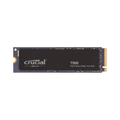 Crucial T500 2TB Gen4 NVMe SSD Heatsink - 7400/7000 MB/s R/W 1200TBW 1440K IOPs 1.5M hrs MTTF Acronis True Image Adobe Creative Cloud PS5 ~MZ-V8P2T0CW [PC]