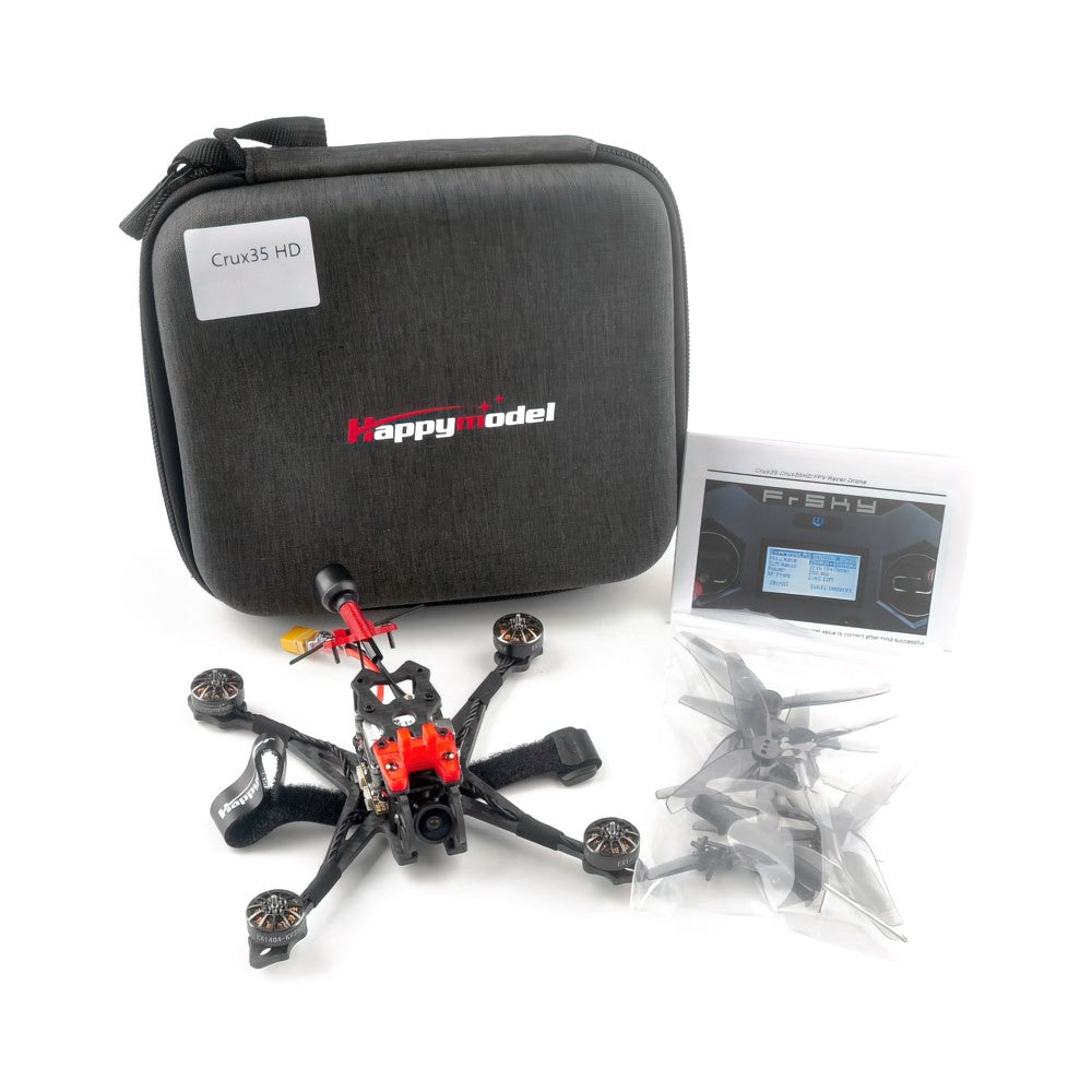 Happymodel Crux35 4S HD Freestyle Racing Drone w/ Caddx Nebula Nano
