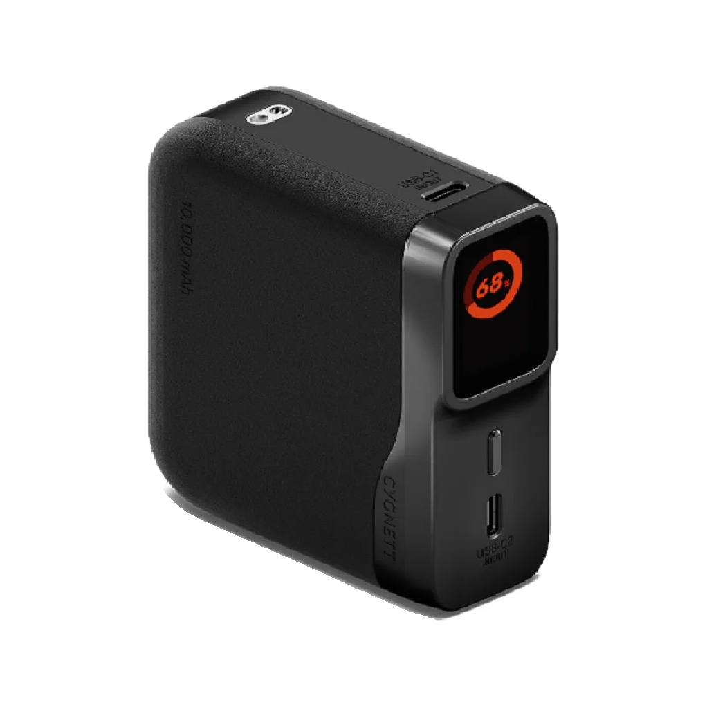 Cygnett Encore 10000mAh Power Bank - Graphite (CY5630PBCHE), 45W, 2x USB-C PD, 1x USB-A Ports, LED Display,Fast Charge,3x Device Charge,2 Years Warranty [DG]