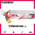 GAONENG GNB LiHV 4S 15.2V 550mAh 100C XT30 LiPo Battery Long Type [DG]