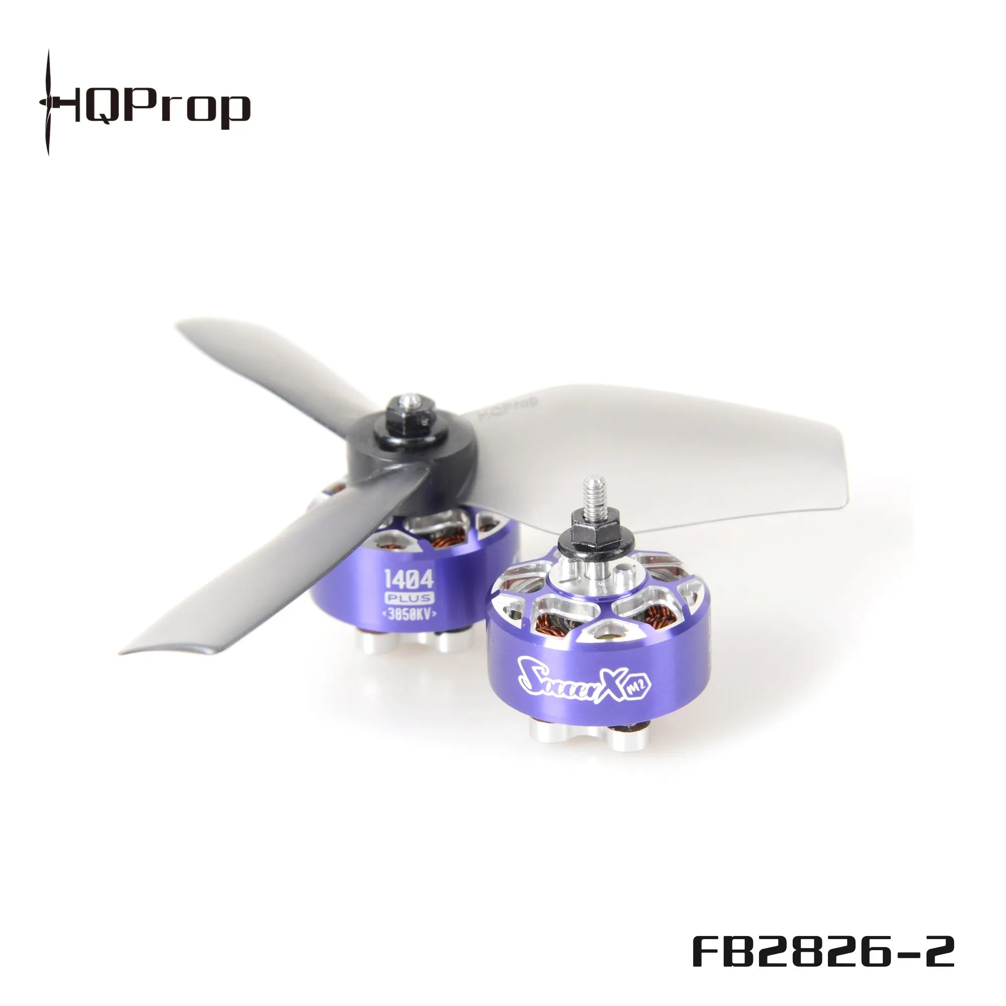 HQProp Durable Prop FB2.8X2.6X3 (2CW+2CCW)-Poly Carbonate-Grey