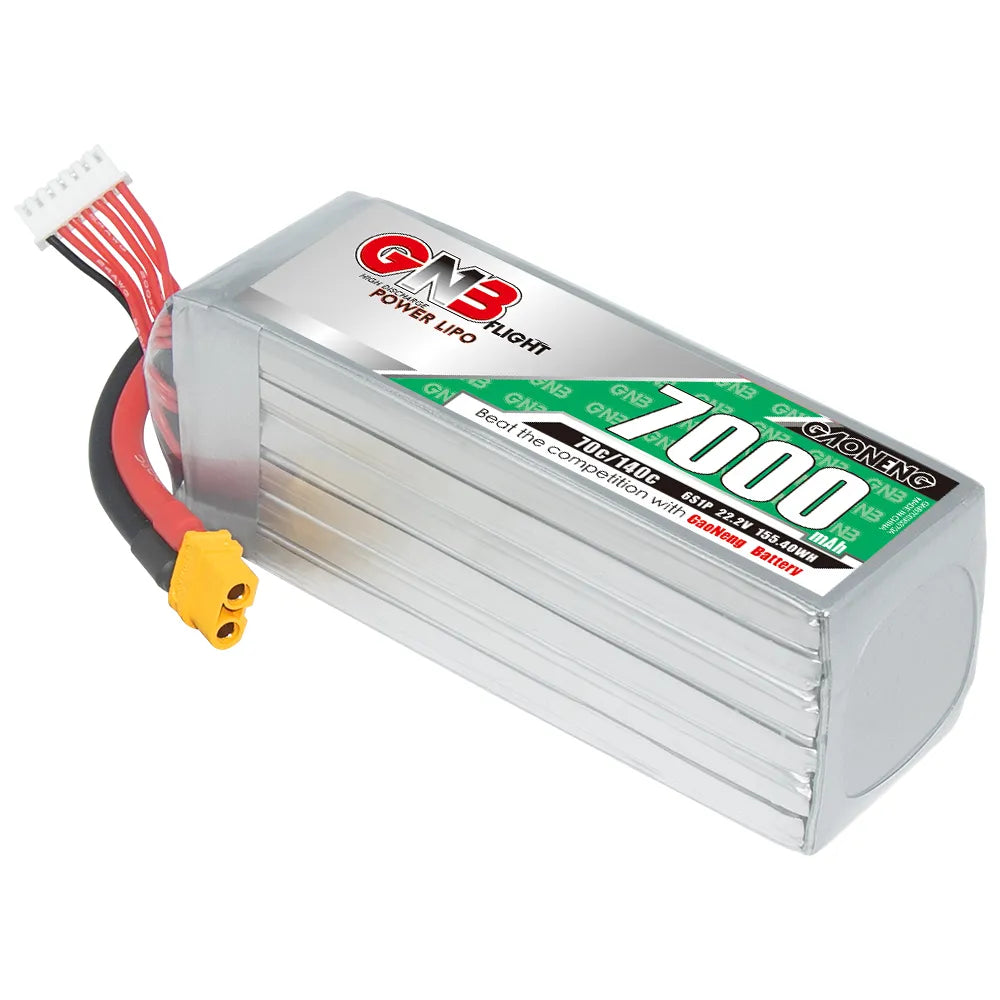 GAONENG GNB 6S 22.2V 7000mAh 70C LiPo Battery XT60 [DG]