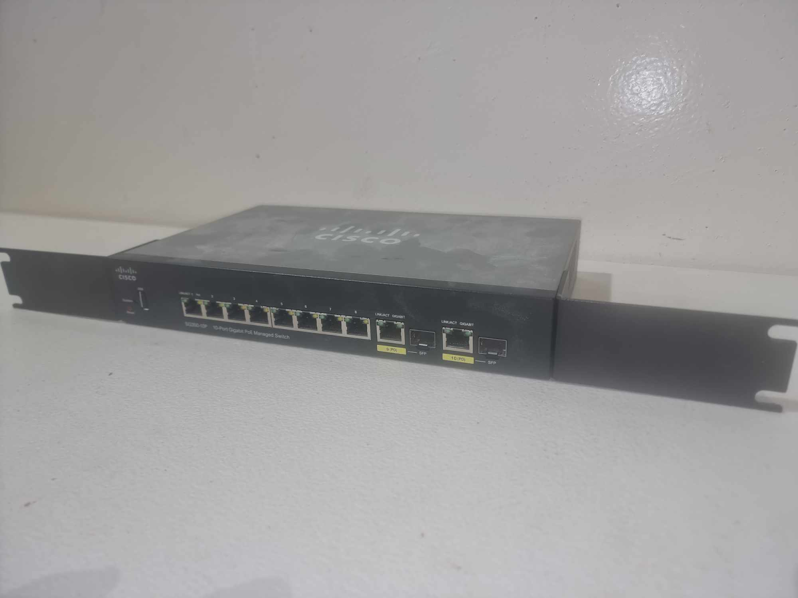 Cisco SG350-10 | USED | includes PSU [PC]