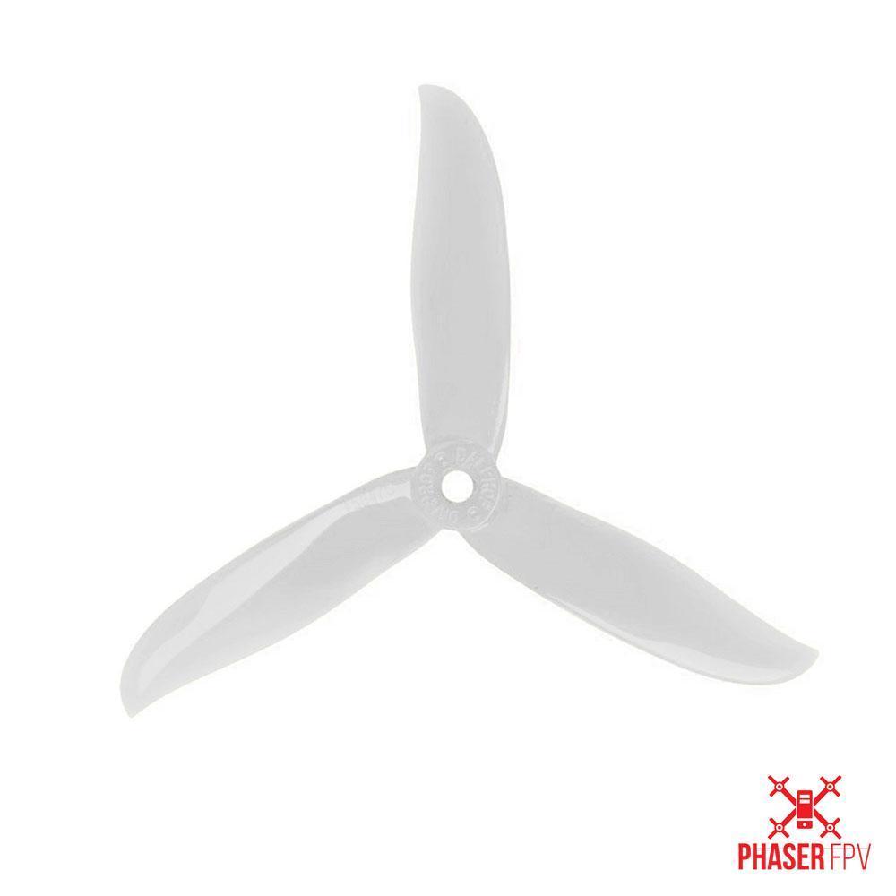 Dal Prop Cyclone Tri Blade T5047C Propellers (POPO) 3 Packs (12 Pieces) White