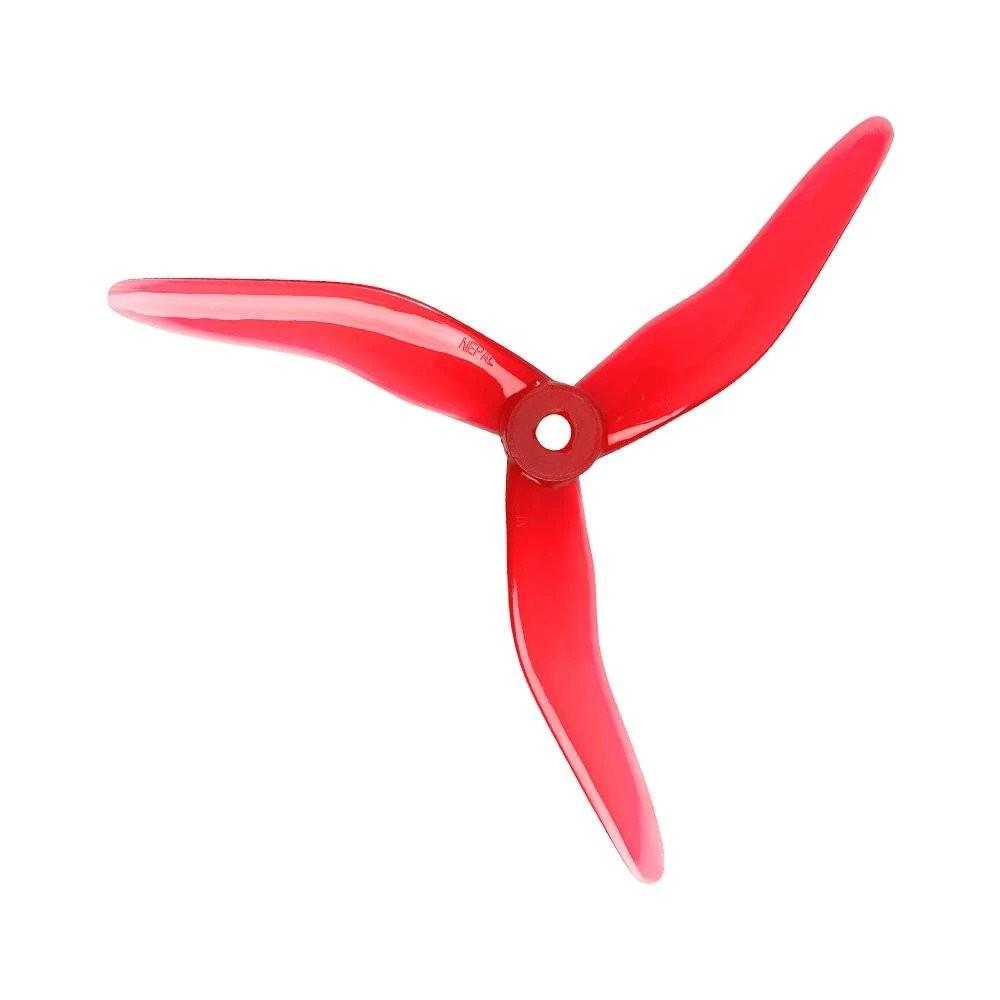 Dal Prop NEPAL N1 Freestyle Sweepback Propellers CW/CCW 1 Pack (4 Pieces) Red