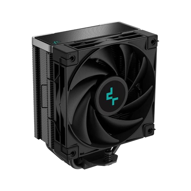 DeepCool AK400 Zero Dark CPU Cooler 4 Heatpipes 120mm PWM Fan IntelLGA1700/1200/1151/1150/1155 AMDAM5/AM4 [PC]
