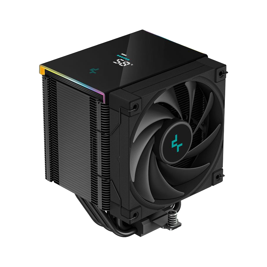 DeepCool AK500 DIGITAL High-Performance CPU Cooler, 5 Copper Heat Pipes, Single-Tower Heatsink, 120mm FDB PWM Fan, 240W LGA1700/AM5 SUPPORT