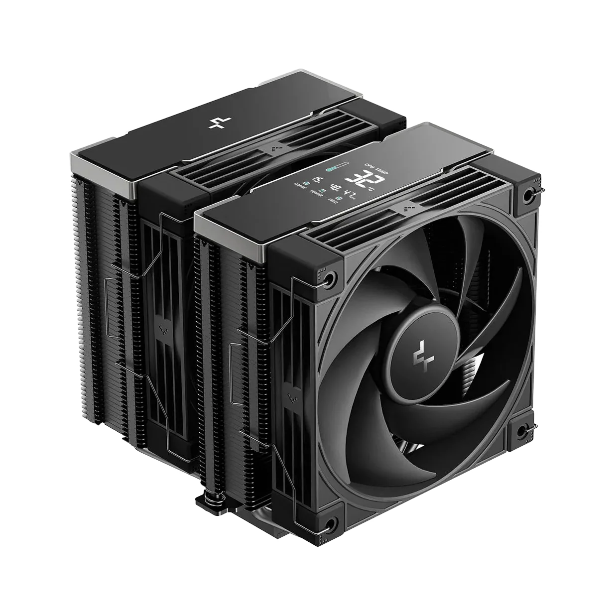 DeepCool AK620 G2 DIGITAL NYX CPU Cooler — dark-mode product image