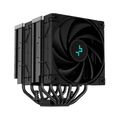 DeepCool AK620 Zero Dark High Performance CPU Cooler Dual-Tower Design, 2x120mm Fluid Dynamic Bearing Fans, 6 Copper Heat Pipes Intel LGA1700/AMD AM5 [PC]
