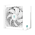 DeepCool PQ1000G WH power supply — transparent dark-mode product image