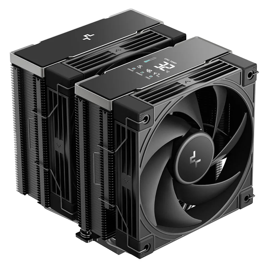 DeepCool AK620 G2 DIGITAL NYX AI Dynamic Adjustment CPU Cooler 4-pin PWM, Hydro Bearing, Intel LGA1851/1700/1200/115X /AM5/AM4 [PC]