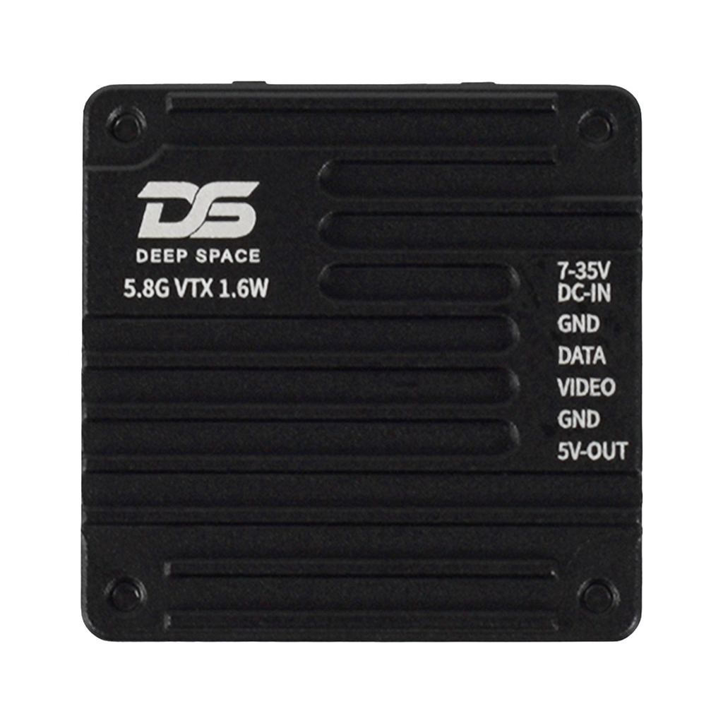 DeepSpace DS 5.8G 1.6W VTX Transmitter 48CH 7-35V - product view 2