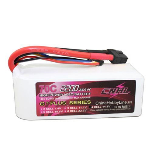 CNHL G+Plus 2200mAh 14.8V 4S 70C Lipo Battery XT60 [DG]
